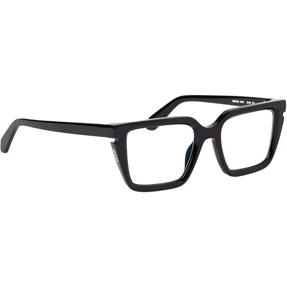 NWT Off-White Style 52 Black Square 51mm Eyeglasses